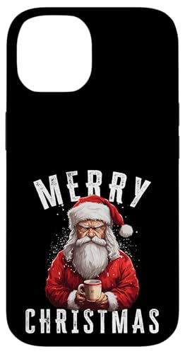 Hülle für iPhone 14 Merry Christmas Weihnachtsmotiv Weihnachtsmann von Kattos - Frohe Weihnachten