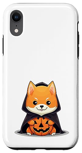 Hülle für iPhone XR Halloween Shiba Inu Design von Kattos - Halloween