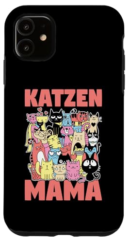 Hülle für iPhone 11 Katze Lustiges Muttertag Katzen Mama von Katzenbesitzer Katze Spruch