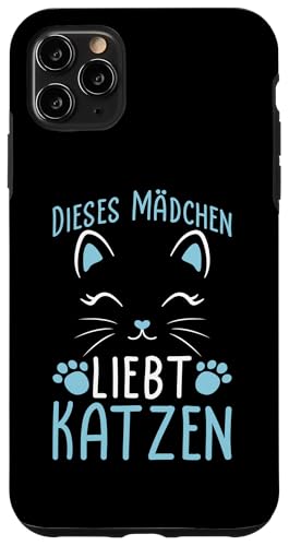 Hülle für iPhone 11 Pro Max Dieses Mädchen Liebt Katzen Lustiges Katze von Katzenbesitzer Katze Spruch