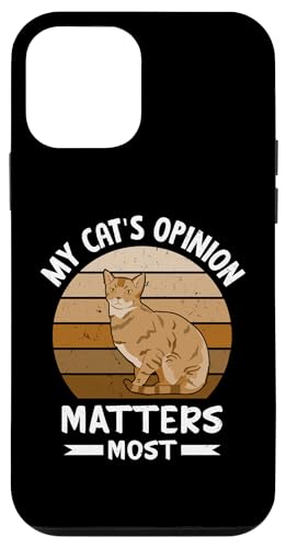 Hülle für iPhone 12 mini Witziger Katzen Spruch von Katzenliebhaber Katze Katzenlady