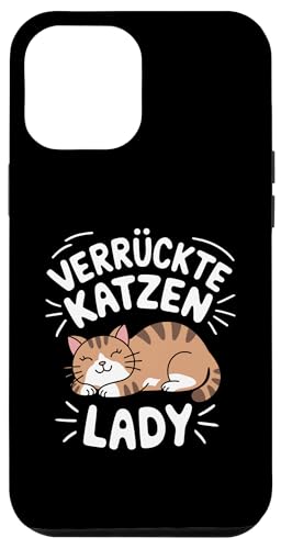 Hülle für iPhone 12 Pro Max Katzen Lady Kätschen Katzenliebhaber, Katzenmama von Katzenmama Katzenpapa & Katzenliebhaber