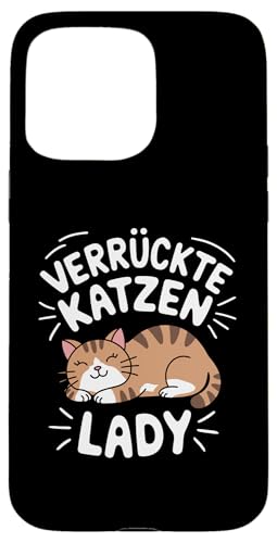 Hülle für iPhone 15 Pro Max Katzen Lady Kätschen Katzenliebhaber, Katzenmama von Katzenmama Katzenpapa & Katzenliebhaber