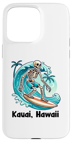 Hülle für iPhone 15 Pro Max Kauai Hawaii Souvenir HawaiianUrlaub Männer Frauen Erinnerung von Kauai Hawaii Reminder Souvenir