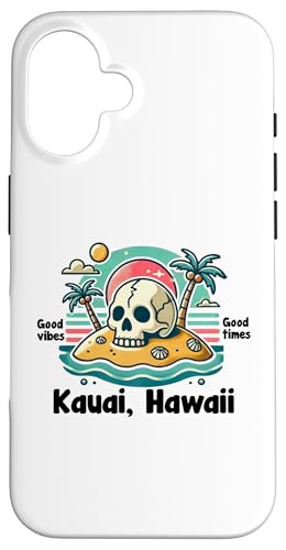 Hülle für iPhone 16 Kauai Hawaii Souvenir HawaiianUrlaub Männer Frauen Erinnerung von Kauai Hawaii Reminder Souvenir