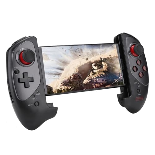 Intelligenter Teleskopischer Gamecontroller, Kabellose Bedienung für /-Handy, Tablet-TV von Kavolet