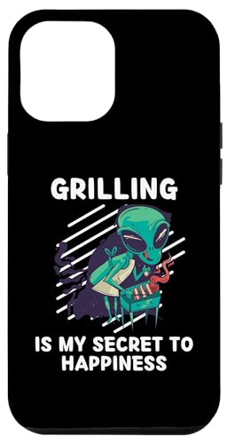 Hülle für iPhone 13 Pro Max Süßes Alien-Grillen ist mein Glücksgeheimnis Alien Lover von Kawaii Alien Grilling Is My Secret To Happiness