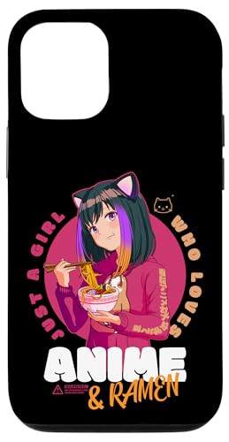 Hülle für iPhone 13 Pro Nur ein Mädchen liebt Anime Ramen Kawaii Girl Anime von Kawaii Anime Girls Zajoo