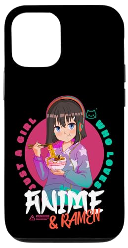 Hülle für iPhone 15 Nur ein Mädchen liebt Anime Ramen Kawaii Girl Anime von Kawaii Anime Girls Zajoo