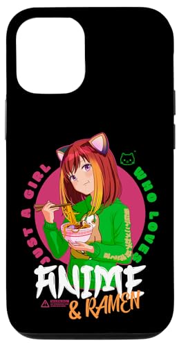 Hülle für iPhone 15 Pro Nur ein Mädchen liebt Anime Ramen Kawaii Girl Anime von Kawaii Anime Girls Zajoo