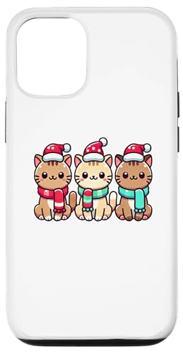 Hülle für iPhone 15 Pro Kawaii Anime Katze Weihnachten Kinder Damen Herren von Kawaii Christmas Tees