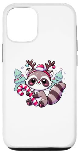 Hülle für iPhone 15 Pro Kawaii Anime Racoon Weihnachten Kinder Damen Herren von Kawaii Christmas Tees