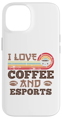 Hülle für iPhone 14 Ich liebe Kaffee und Esports Cute Kawaii von Kawaii Coffee Lover