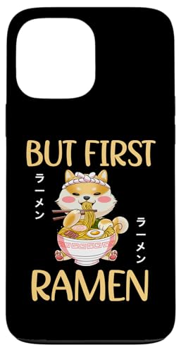 Hülle für iPhone 13 Pro Max Katze Ramen Manga Japanese Noodles Kawaii Neko Anime Katze von Kawaii Manga Anime Otaku Designs