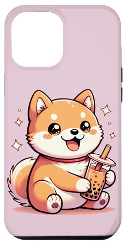 Hülle für iPhone 13 Pro Max Kawaii Shiba Inu Hund Bubble Tea Anime Chibi von Kawaii Shiba Inu Bubble Tea Outfit