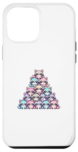 Hülle für iPhone 12 Pro Max Kawaii Anime Racoon Kinder Jungen Mädchen von Kawaii Tees