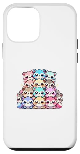 Hülle für iPhone 12 mini Kawaii Anime Racoon Kinder Jungen Mädchen von Kawaii Tees