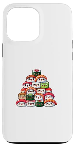 Hülle für iPhone 13 Pro Max Kawaii Anime Sushi Kinder Jungen Mädchen von Kawaii Tees