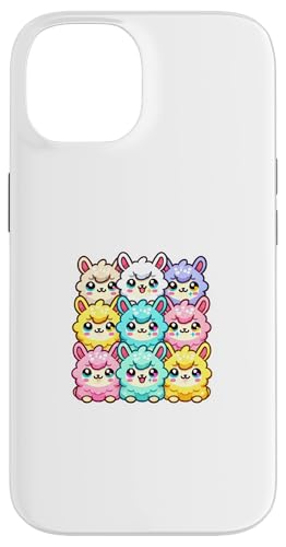 Hülle für iPhone 14 Kawaii Anime Lama Kinder Jungen Mädchen von Kawaii Tees