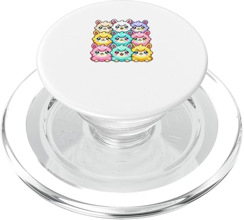 Kawaii Anime Lama Kinder Jungen Mädchen PopSockets PopGrip für MagSafe von Kawaii Tees