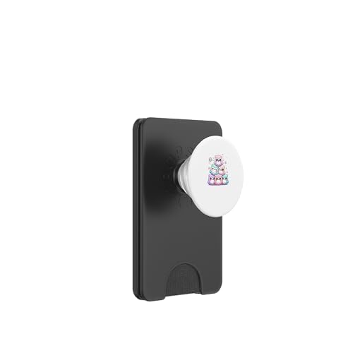 Kawaii Anime Pastell Eule Kinder Jungen Mädchen PopSockets PopWallet für MagSafe von Kawaii Tees