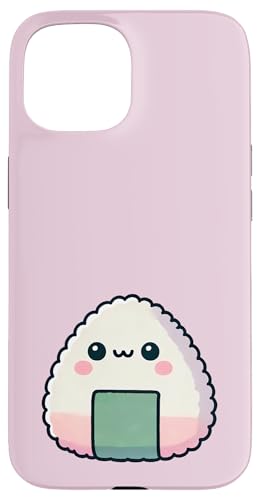 Hülle für iPhone 15 Kawaii Onigiri Reis Food Lover von Kddrip Food