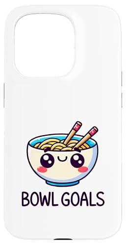 Hülle für iPhone 15 Pro Kawaii Ramen Nudeln Lustiger Spruch Food Lover von Kddrip Food