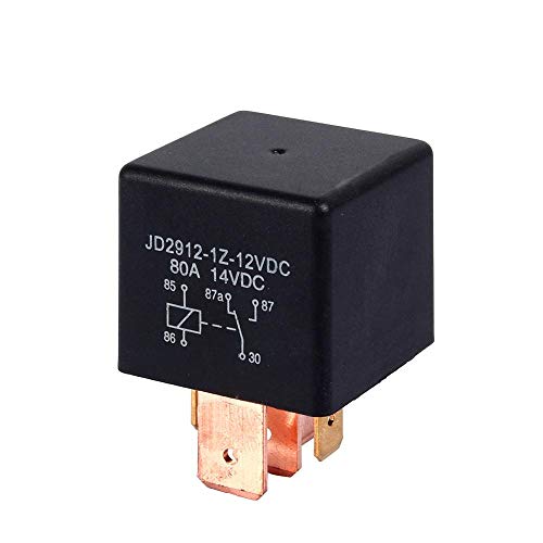 Keenso DC 12 V Relais 80A AMP Split 5 Pin Auto Relais für Automobil Van Boot LKW Durable Automobil Relais von Keenso