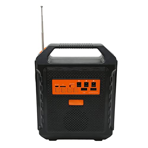Keenso Solar Angetriebener -Lautsprecher, Multifunktionsverstärkter Bass -Stereo -Sound FM Radio Tragbarer Drahtloser Lautsprecher für Outdoor -Reisen Keenso Solar Angetriebener -Lautsprecher, Multifunktionsverstärkter Bass -Stereo -Sound FM Radio Tragbarer Drahtloser Lautsprecher für Outdoor -Reisen von Keenso