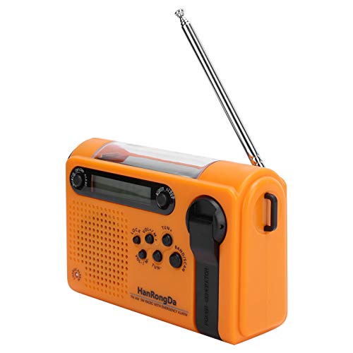 Solar -Lade -Radio, Tragbares Full -Band -Radio -FM/Am mit Taschenlampe für den Einsatz von Notfällen Im Innenbereich Im Freien Solar -Lade -Radio, Tragbares Full -Band -Radio -FM/Am mit Taschenlampe für den Einsatz von Notfällen Im Innenbereich Im Freien von Keenso