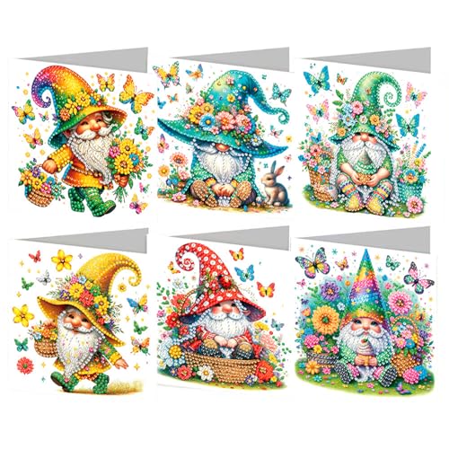 6 Stück Postkarten Ostern Tierisch Niedlich Boho Deko Design,Illustration Schön Süß Osterpostkarten Grußkarten Set Mix Happy Easter Set Mix Geschenk Geschenkkarte Kartenset,Häschen Zeichnung (07) von Keho Keho Kehongdun