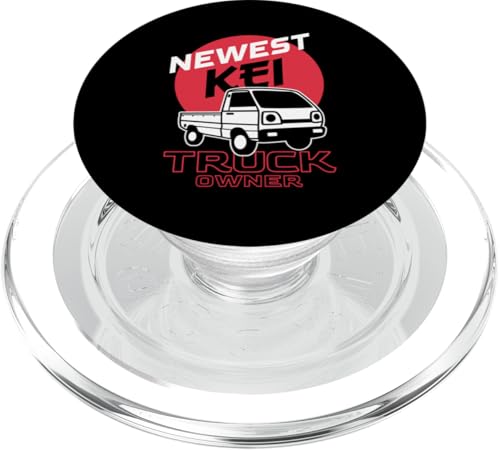 Kei Truck Driving Japan Truck Japanischer Mini Truck Kei Auto PopSockets PopGrip für MagSafe von Kei Truck Outfit For Japanese Mini Truck Fans