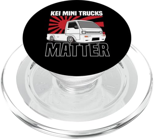 Kei Truck Japanischer Mini Truck Road Truck Kei Car PopSockets PopGrip für MagSafe von Kei Truck Outfit For Japanese Mini Truck Fans