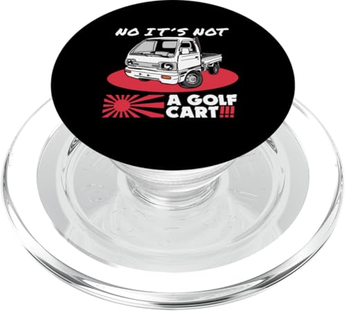 Kei Truck Lover Japanischer Mini Truck Kei Auto Kei Mini Truck PopSockets PopGrip für MagSafe von Kei Truck Outfit For Japanese Mini Truck Fans