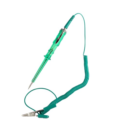 Stromkreistester, Glühbirnen-Spannungsprüfstift, Bleistift, DC 6 V, 12 V, 24 V (Green) von Kelepu