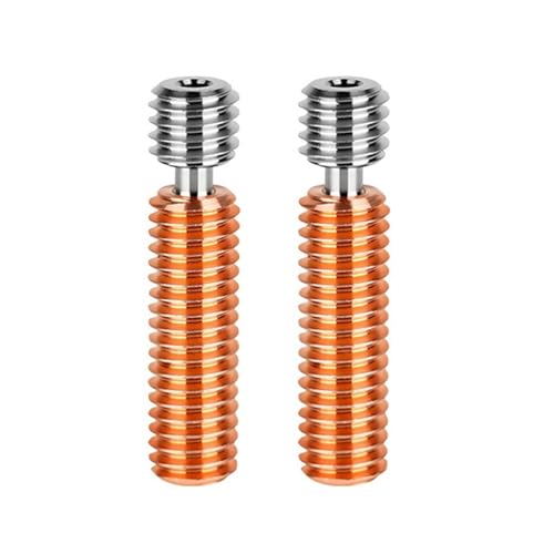 3D-Drucker-Düse Bimetall für E3DV5 CR10S CR6SE 1,75 mm 3D-Drucker, widerstandsfähiger Hals-Schlauch, beständig bis 500 °C 3D-Drucker-Düse Bimetall für E3DV5 CR10S CR6SE 1,75 mm 3D-Drucker, widerstandsfähiger Hals-Schlauch, beständig bis 500 °C von Kelisdi