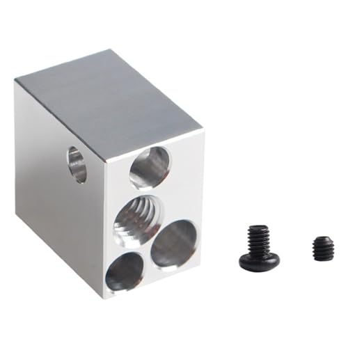 Hocheffizienter Extruder-Heizblock für Sovol SV07 3D-Drucker-Extruder, Hot-End-Block, Haltbarkeit, Metall-Heizblock Hocheffizienter Extruder-Heizblock für Sovol SV07 3D-Drucker-Extruder, Hot-End-Block, Haltbarkeit, Metall-Heizblock von Kelisdi