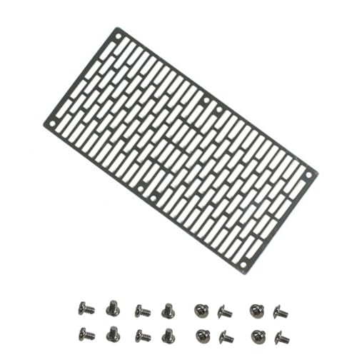 Kelisdi Lüfter-Kühlerschutz, verzinkter Stahl, Kühlventilatorschutz für Computer-Kühlzubehör von Kelisdi