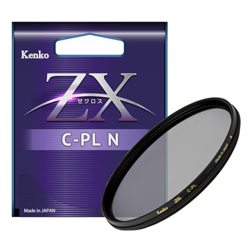 Kenko Polfilter ZX C-PL N φ52mm, extrem niedrige Oberflächenreflexion von 0.16-0.2%, antistatische Beschichtung, Schwimmender Rahmen, Hergestellt in Japan, 725245 von Kenko