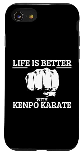 Hülle für iPhone SE (2020) / 7 / 8 Das amerikanische Kenpo-Leben ist besser mit Kenpo Karate von Kenpo Karate Enthusiast American Kenpo Passion