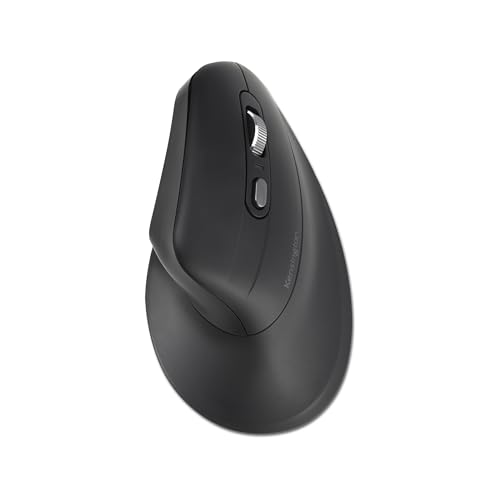 Kensington Pro Fit Ergo MY630 EQ Wiederaufladbare Bluetooth-Maus, kabellos, 55 Prozent Recyclinganteil (PCR), PC-Maus mit 4 Monaten Batterielebensdauer pro Ladung (K72482WW) von Kensington