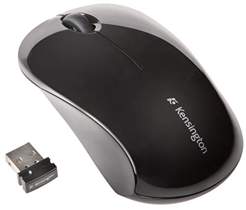 Kensington kabellose Maus - Kabellose USB ValuMouse, mit Touch-Scrolling und leisem Klicken, für Rechts- und Linkshänder, - Zertifiziert für die Verwendung mit Chromebooks (K76801WW) von Kensington