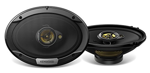 Kenwood KFC-S6976EX Ovaler 3-Wege-Lautsprecher, 2 Stück, schwarz von Kenwood