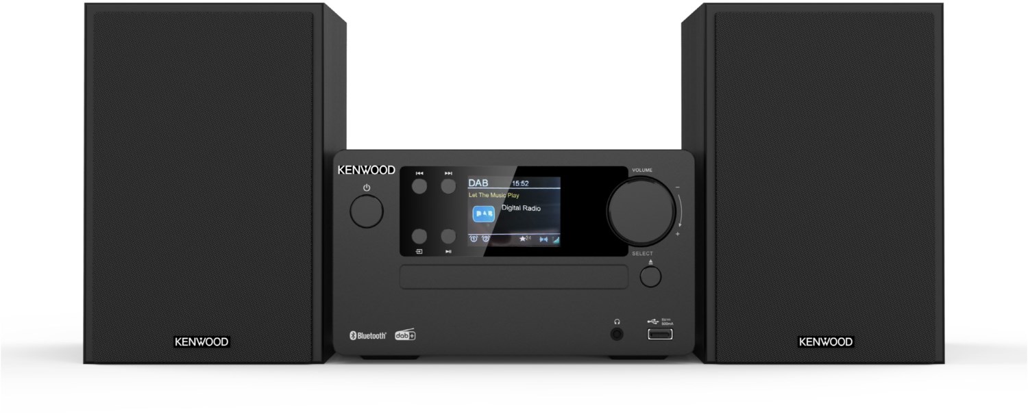 M-725DAB-B Microanlage midnight black von Kenwood