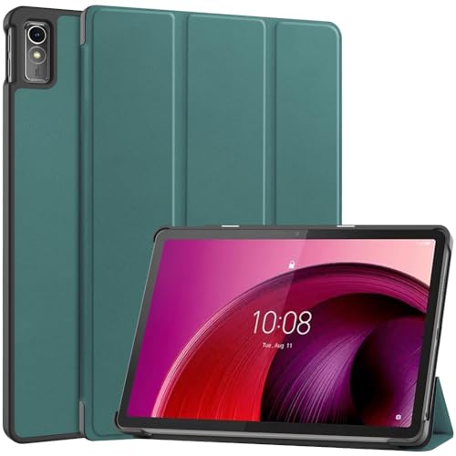 Kepuch Custer Hülle für Lenovo Tab M10 5G 10.6" TB360ZU,Smart PU-Leder Hüllen Schutzhülle Tasche Case Cover - Grün von Kepuch