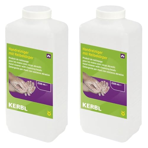 Kerbl 151194 Handreiniger mit Reibekörper aus Maismehl, 2500 g (Packung mit 2) von Kerbl