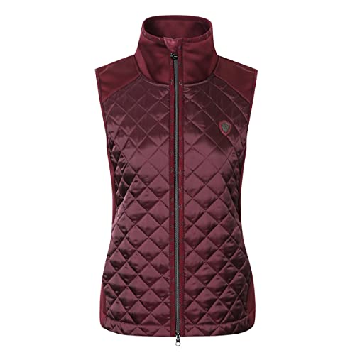 Kerbl 3223578 Combiweste für Damen, Aubergine, Größe S von Kerbl