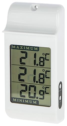 Max-Min-Thermometer digital, weiß von Kerbl