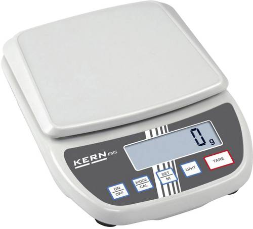 Kern EMS 6K0.1 EMS 6K0.1 Tischwaage Wägebereich (max.) 6kg Ablesbarkeit 0.1g netzbetrieben, batteri von Kern