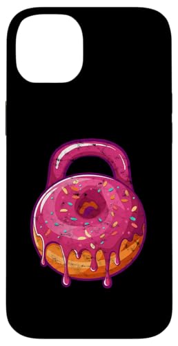 Hülle für iPhone 14 Plus Kettlebell Workout Gym Donut Kettlebell von Kettlebell Gifts for Women and Men